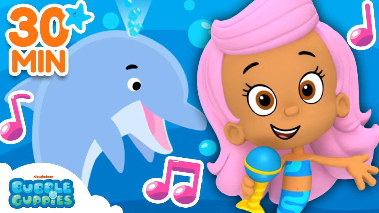 Learn Animal Names and Sounds with Bubble Guppies! ๐ฌ 30 Minute Compilation | Bubble Guppies