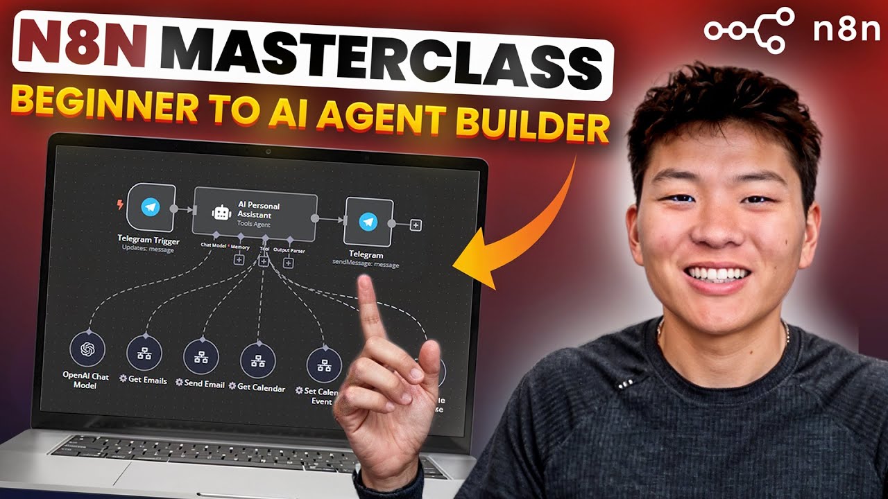 n8n Masterclass: Build AI Agents & Automate Workflows