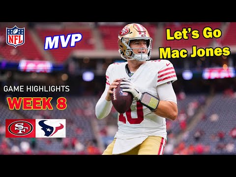 San Francisco 49ers vs Houston Texans Game Highlights Today | 2025 NFL Highlights