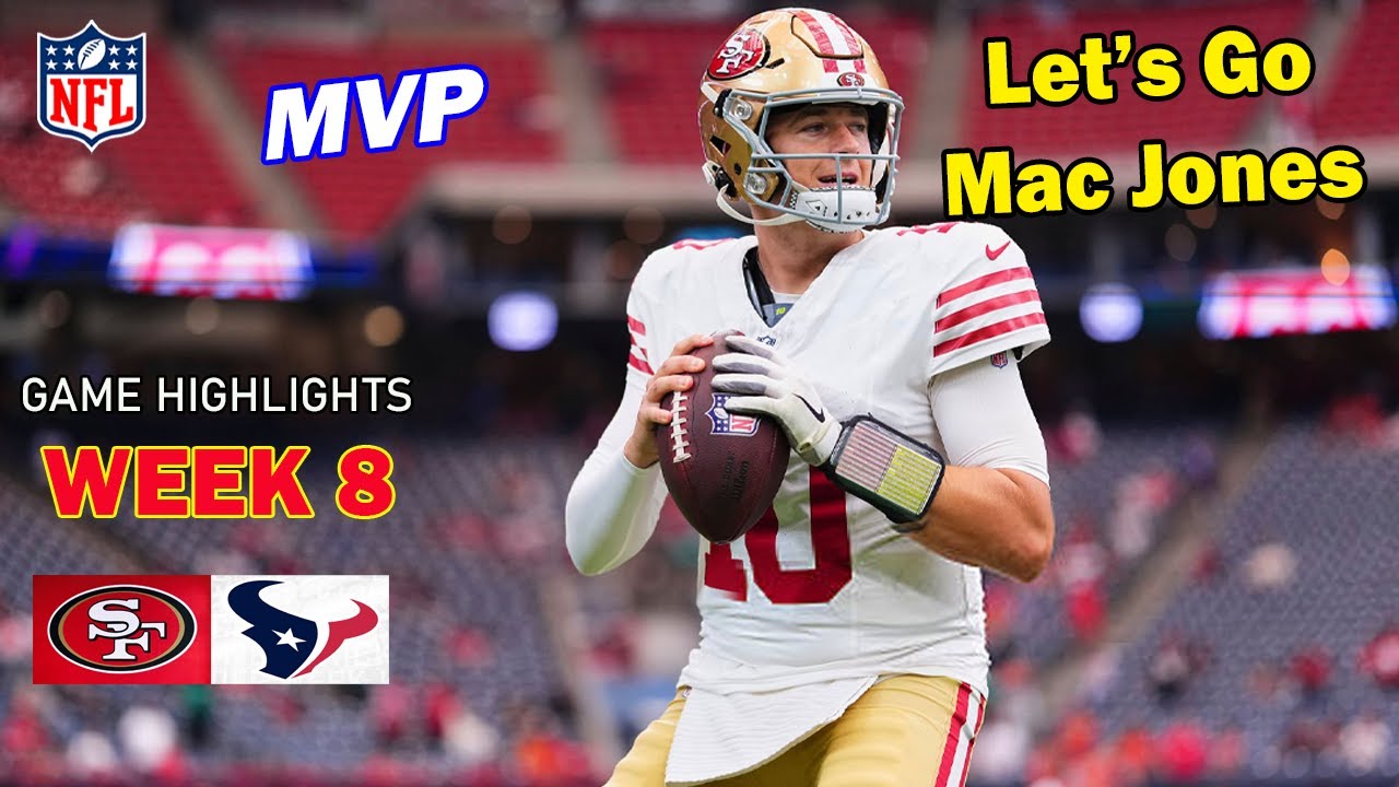 San Francisco 49ers vs Houston Texans | Exciting 2025 NFL Highlights 🏈