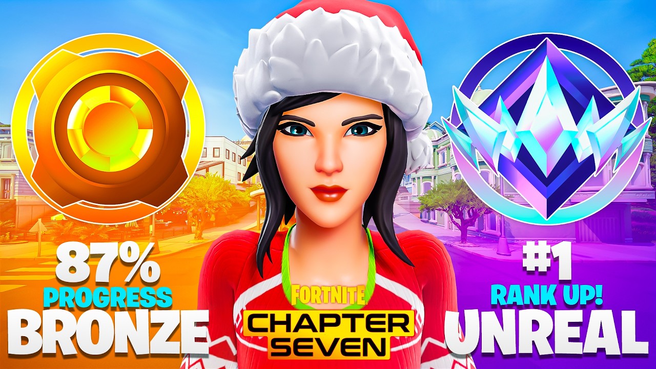 Unranked to UNREAL Trio Ranked Speedrun in CHAPTER 7!