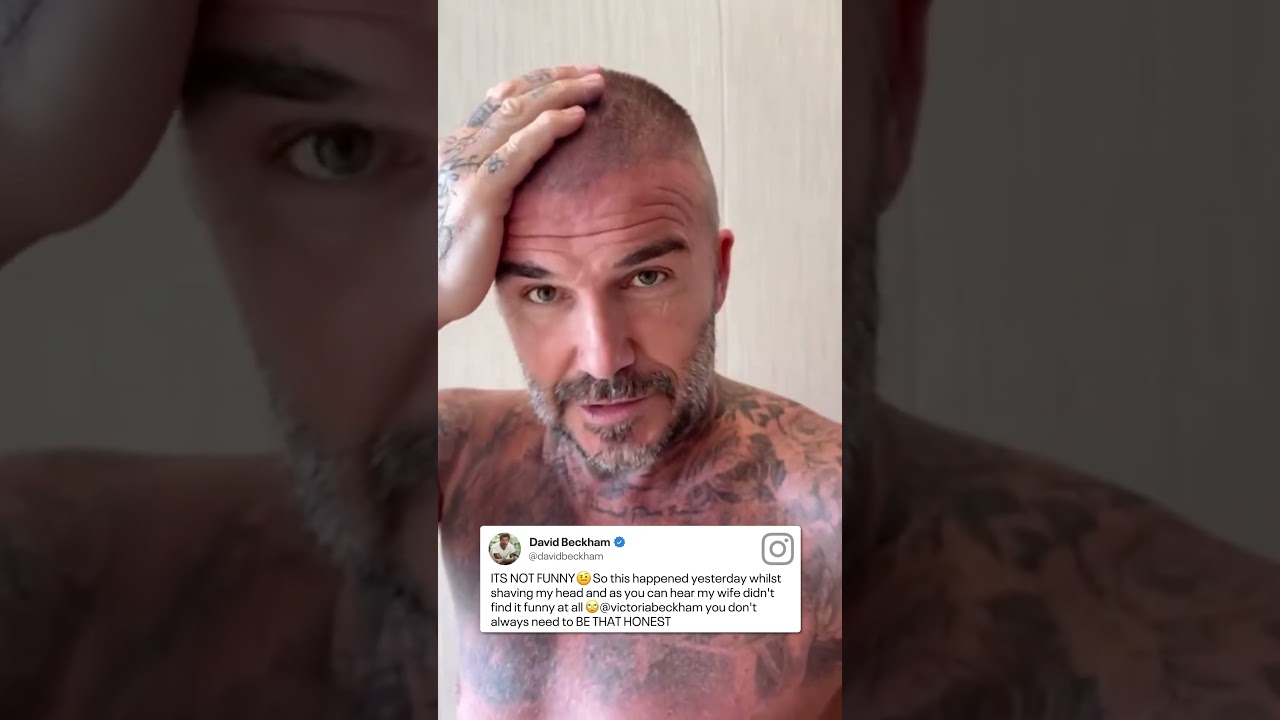 Victoria Beckham Jokingly Bashes Husband David Beckham’s “Awful” Haircut