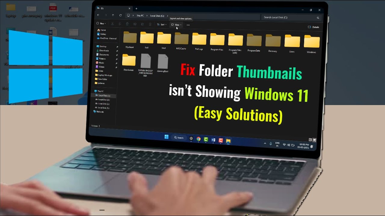 How to Fix When Windows 11 Folder Thumbnails Aren't Showing Up