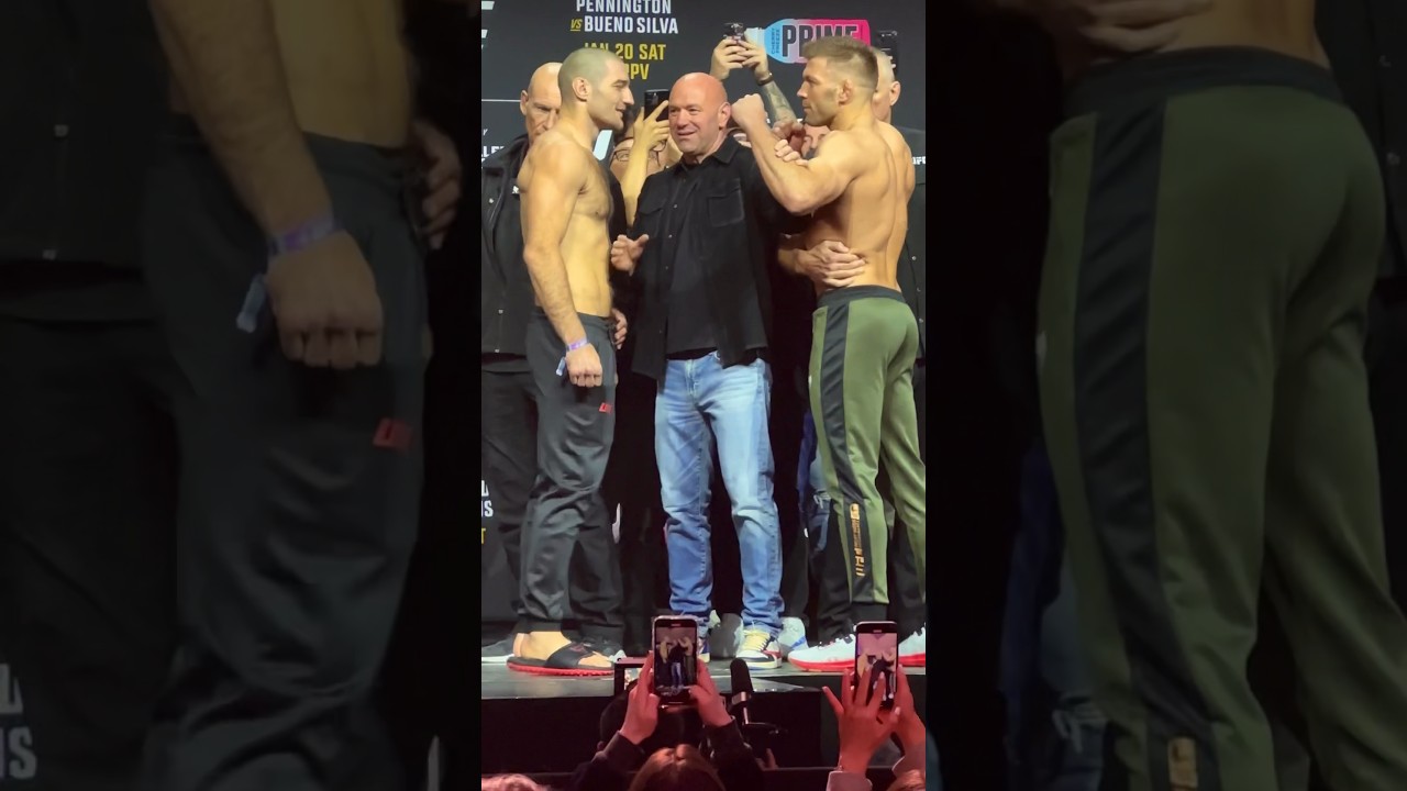 😤 SEAN STRICKLAND VS DRICUS DU PLESSIS FINAL FACE OFF (UFC 297)