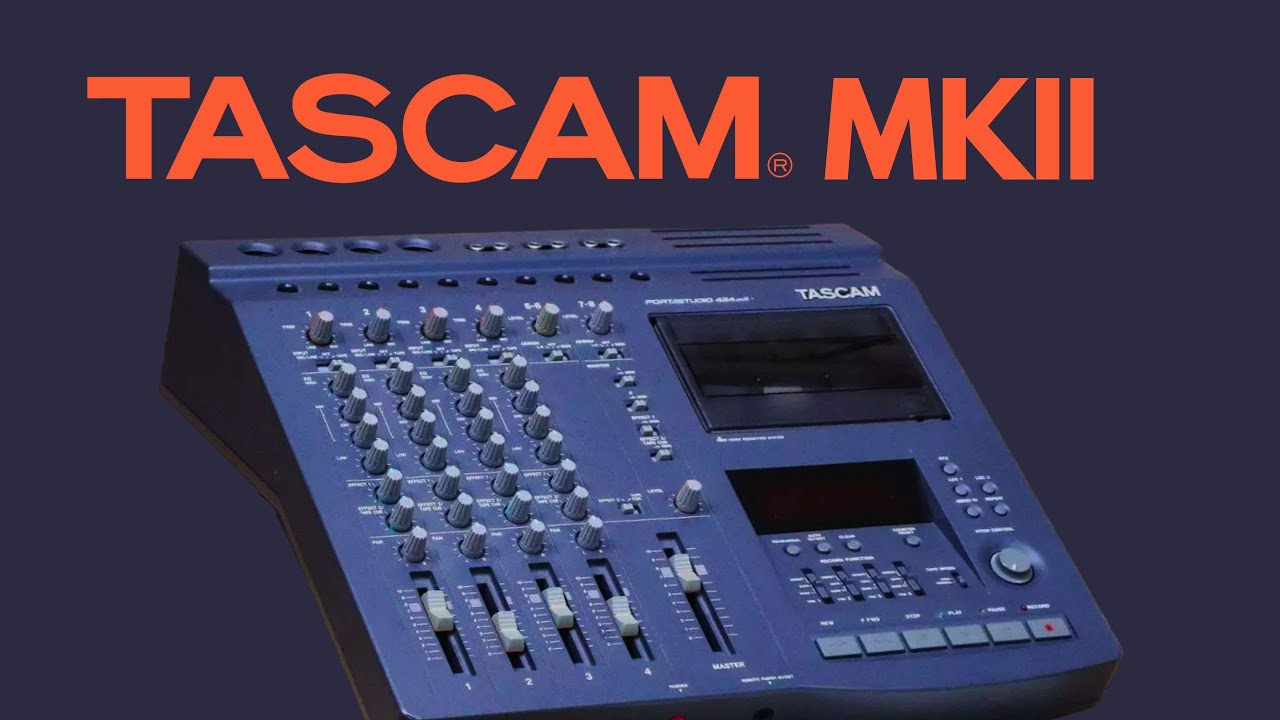 TASCAM 424 MKII: Recording & Cover of 'Enjoy the Silence' 🎶