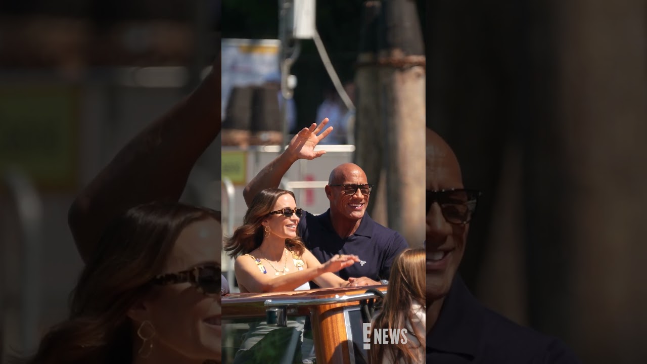 Emily Blunt & Dwayne Johnson at Venice Film Festival 🎬