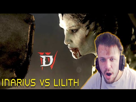 Streamer REACTS to Inarius Vs Lilith | Diablo 4
