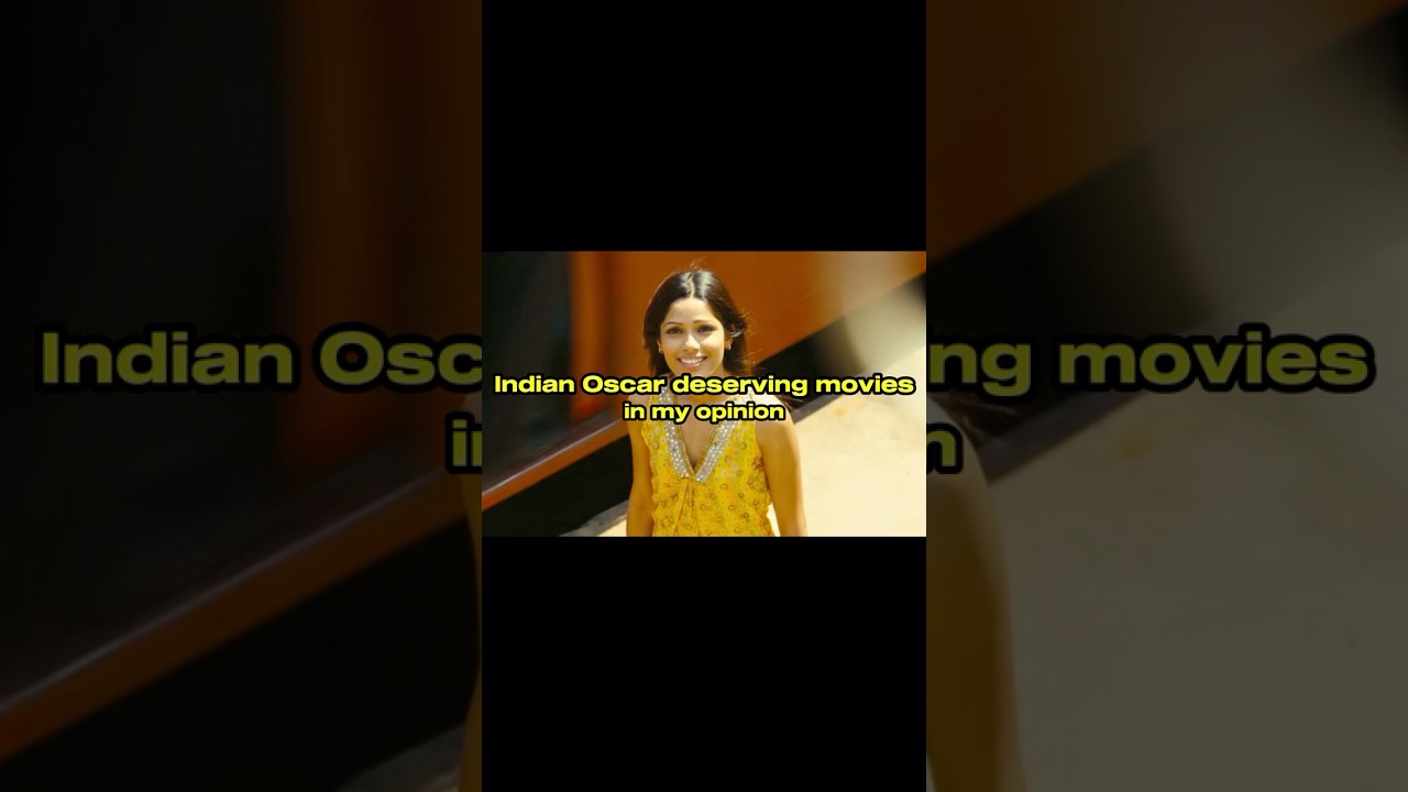 Top Indian Movies That Deserve an Oscar 🏆 (Part 1)