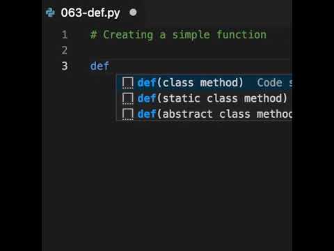 Defining a Function in Python with the 'def' Keyword and Arguments