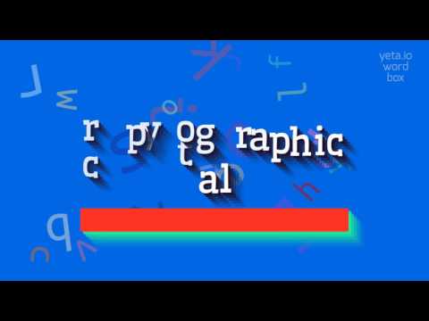 CRYPTOGRAPHICAL - HOW TO PRONOUNCE CRYPTOGRAPHICAL?