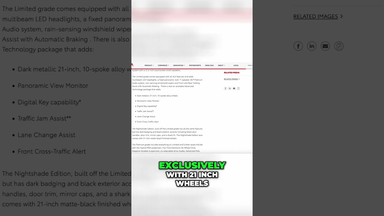 2025 Toyota Crown Platinum Features 🚗