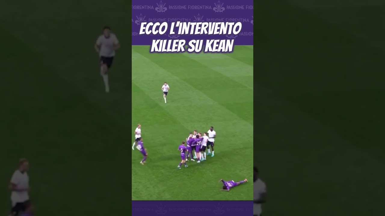 Difensore del Bolton contro Kean in amichevole ⚽