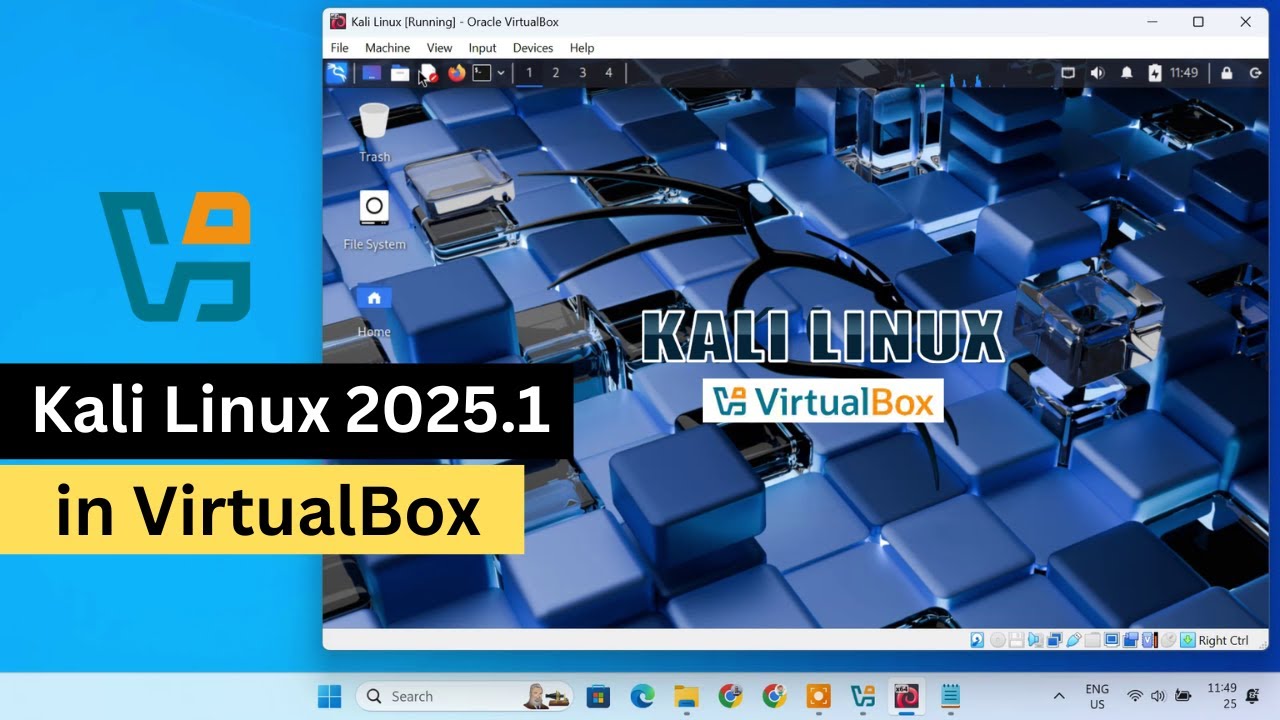 Installing Kali Linux 2025.1 in VirtualBox: Step-by-Step Guide