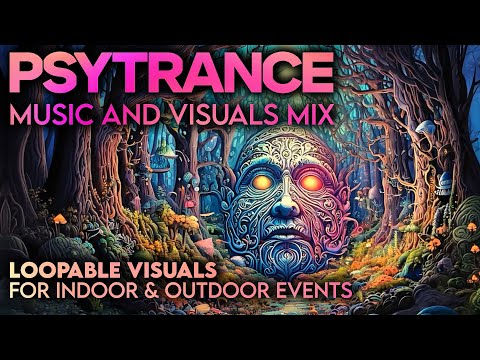 Psytrance Goa - Psychedelic Trance Music Mix 2025 Vol.01 - Over One Hour - Visuals and Music Mix