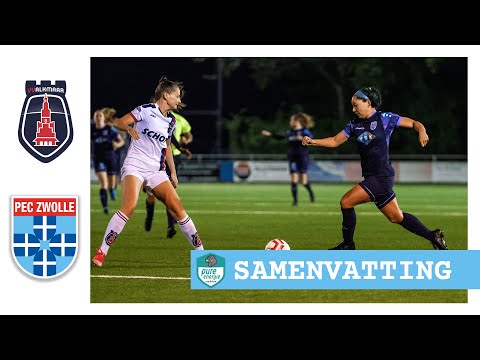 Samenvatting VV Alkmaar Vrouwen - PEC Zwolle Vrouwen | Vrouwen Eredivisie