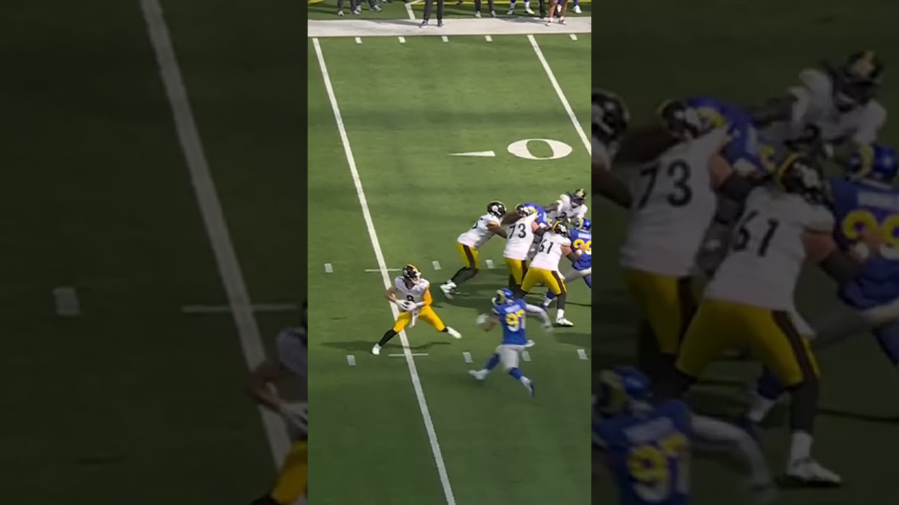 Watch Rams' Michael Hoecht Sack the QB! 🏈 | NFL Highlights #shorts