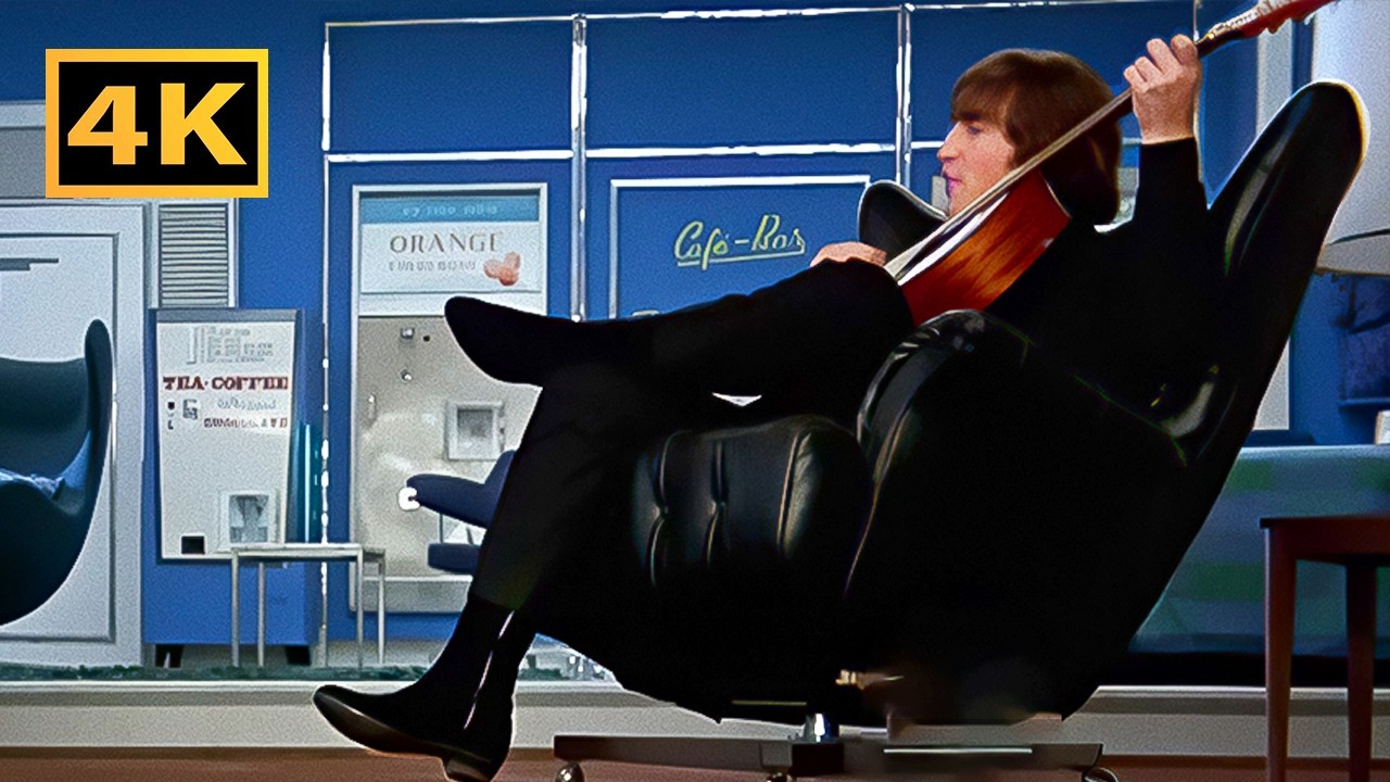 (4K Color) The Beatles - You've Got To Hide Your Love Away