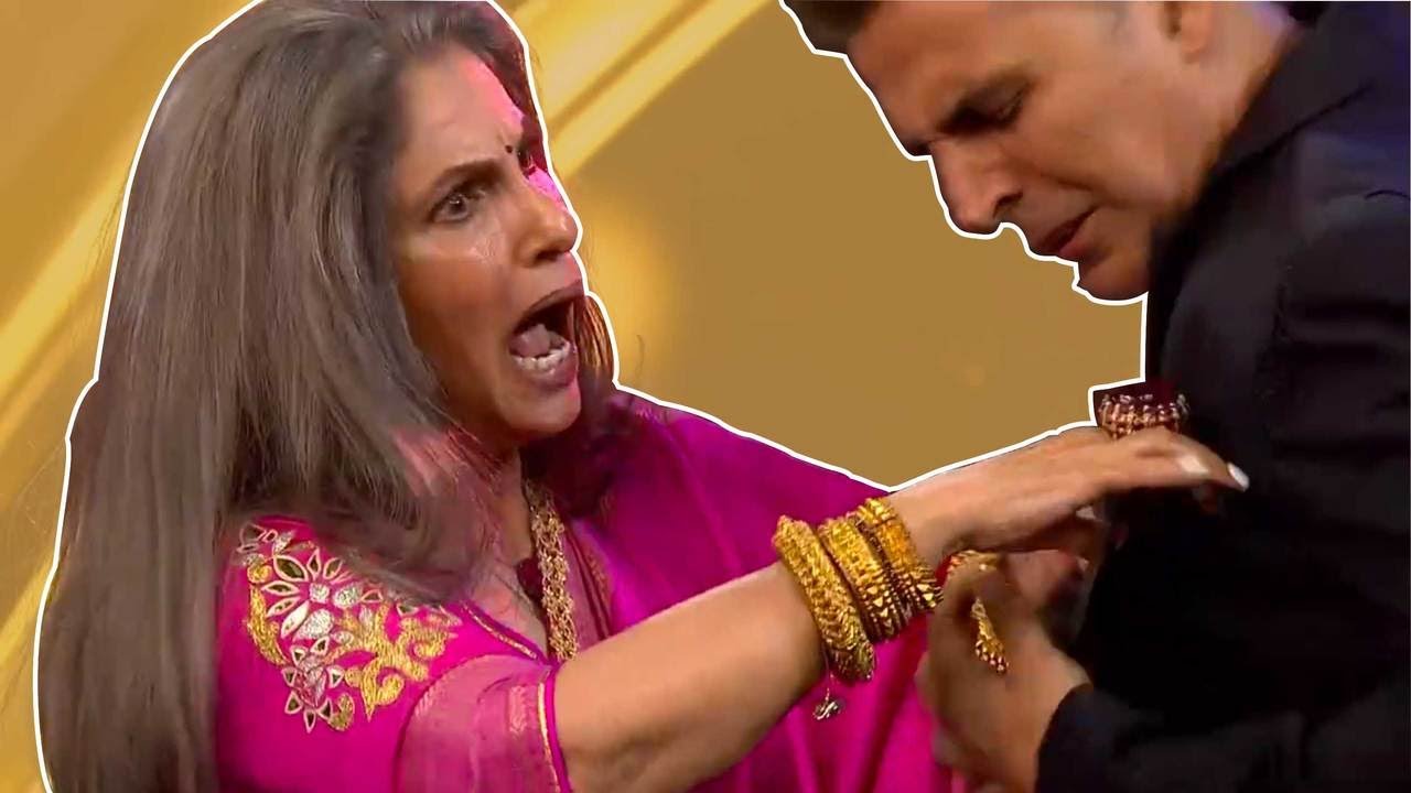 Akshay Kumar's Hilarious Prank on Mother-in-Law Dimple Kapadia at HT India’s Most Stylish Awards 🎬