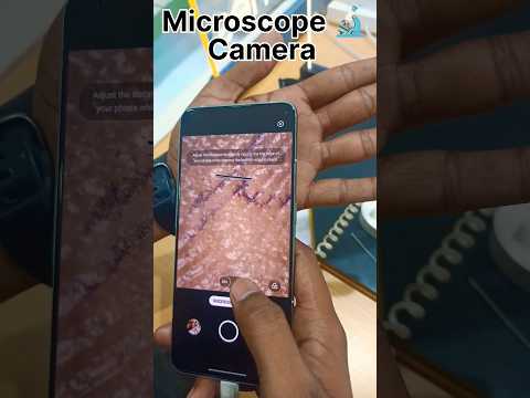 Microscope ๐ฌ Camera in Mobile #microscope #android #realme #shorts #short
