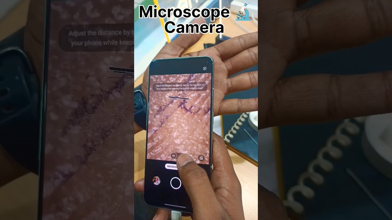 Microscope Camera in Mobile Devices