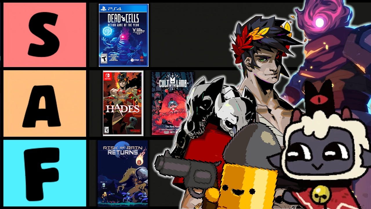 Top Action Roguelikes Ranked (40+ Games) 🎮