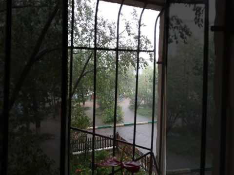 Дождь в горде Чита, Забайкальский край