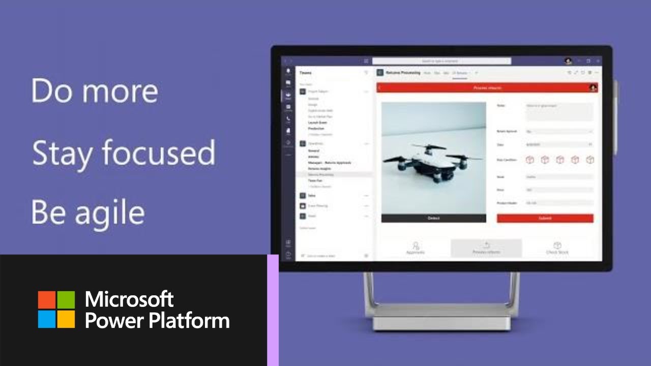 Create Apps in Teams with Power Apps