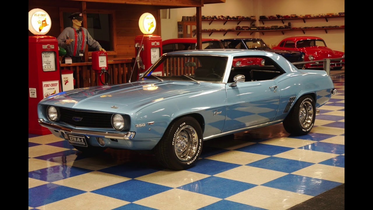 1969 Camaro Factory Paint Colors & Codes π¨