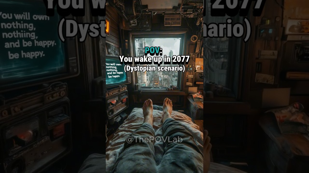 Wake Up in 2077: Surviving a Dystopian Future 🌆
