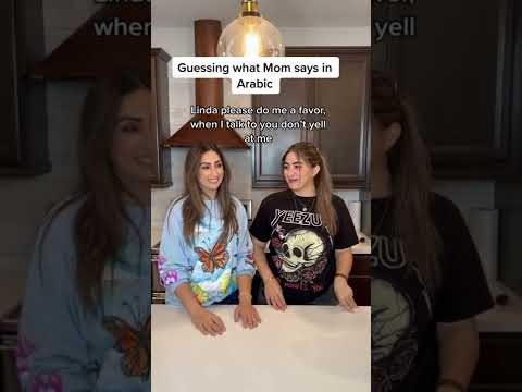 GUESSING WHAT MOM SAYS IN ARABIC 😳