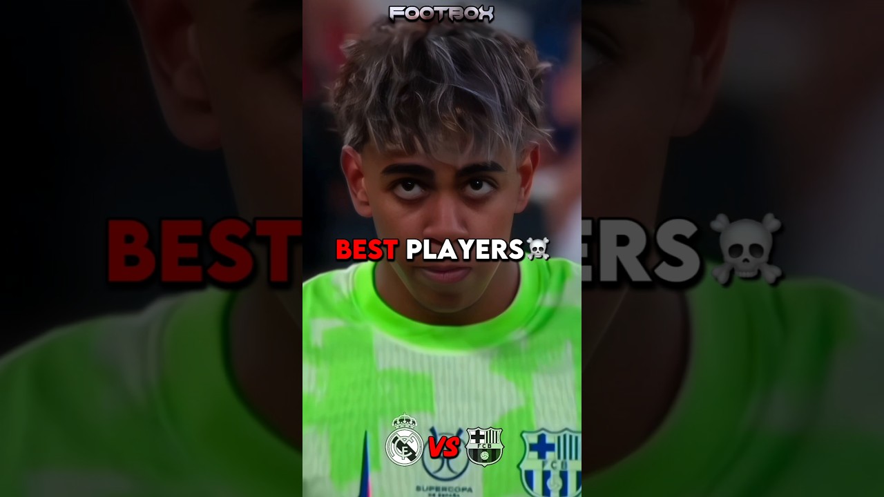 Barca vs Real: Good, Great & Best Players ⚽