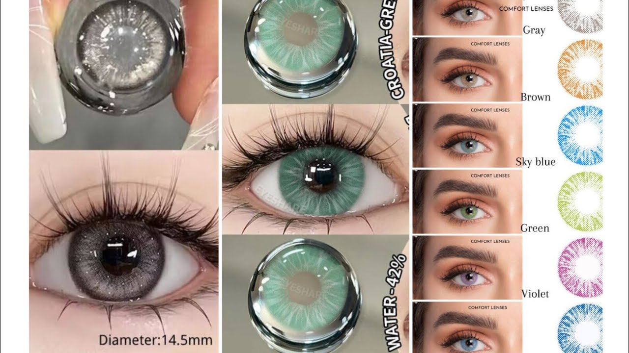 2024 Trendy Eye Color Lenses & Names 🌟