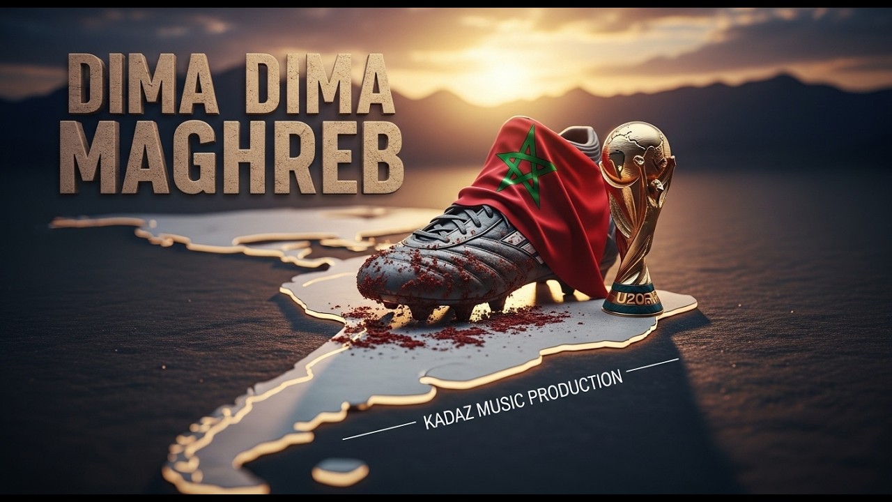 🎶 DIMA DIMA MAGHREB: L'Hymne Historique de la Victoire du Maroc U20 à la Coupe du Monde FIFA Chili 2025 🇲🇦