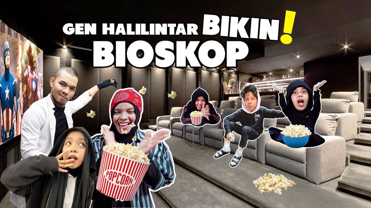 Gen Halilintar Bikin Bioskop Mini di Rumah, Seru Banget! 🎬