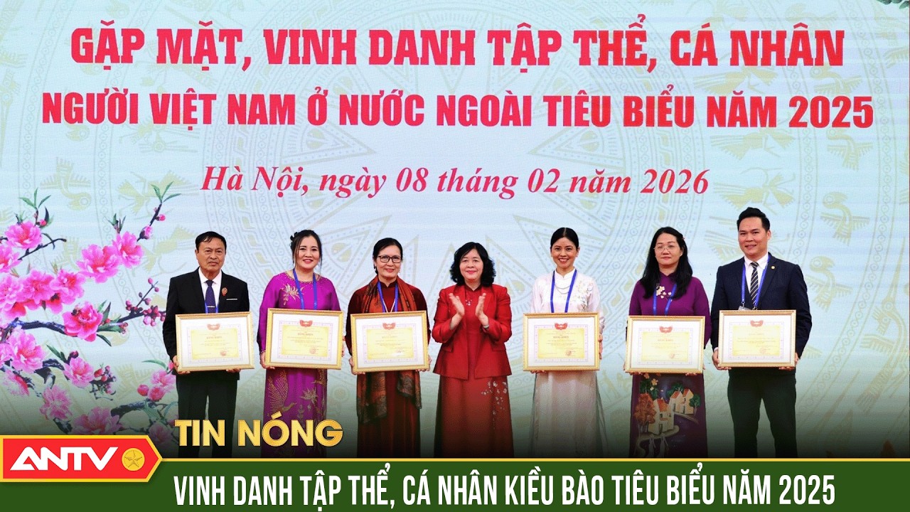 Mặt trận Tổ quốc Việt Nam vinh danh kiều bào tiêu biểu 🇻🇳