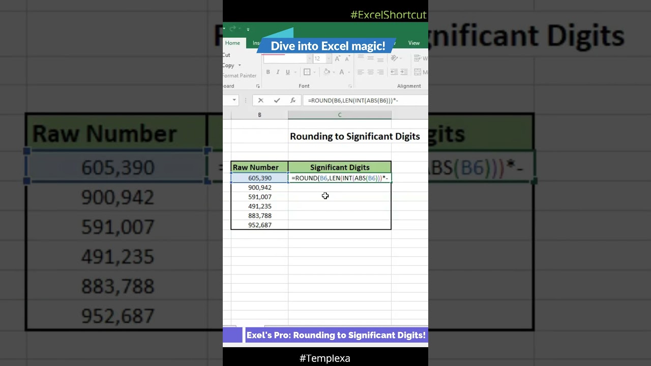 Excel Precision Pro: Master Rounding to Significant Figures Easily 🧪