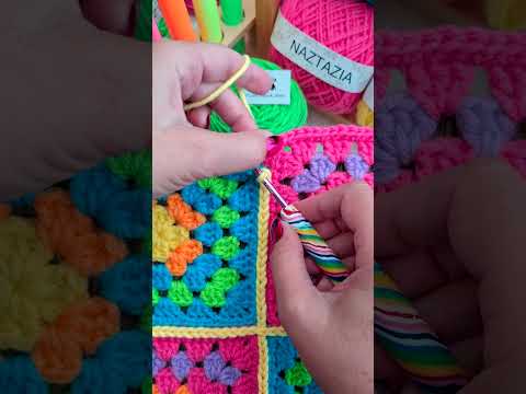 Crochet Granny Join #shorts