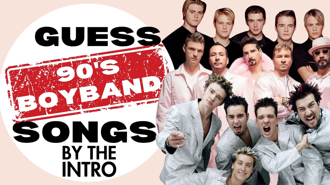 Guess 90's Boy Band Songs by the Intro 🎶