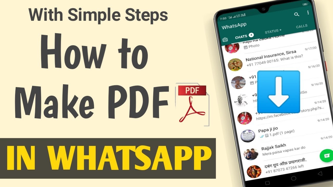 Create and Send PDFs on WhatsApp 📄 | Easy Step-by-Step Guide