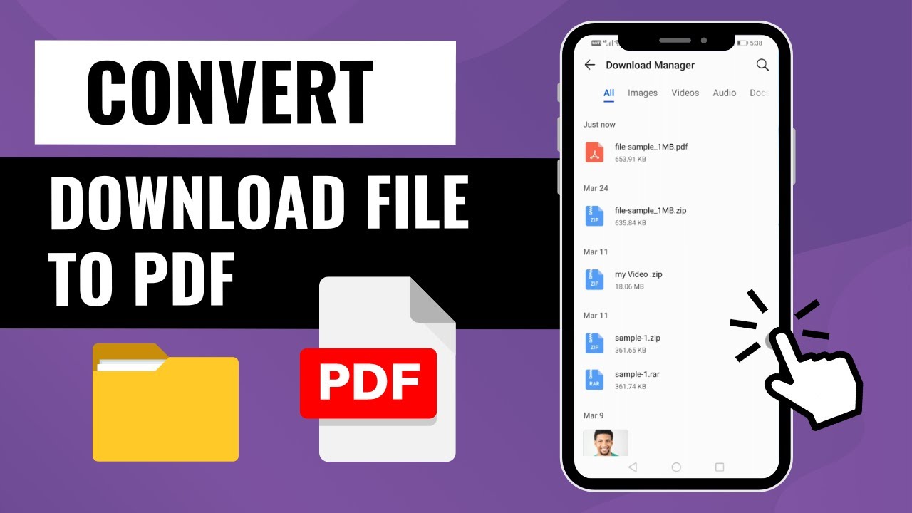 Quick & Easy Guide to Convert Any Downloaded File to PDF on Mobile π±