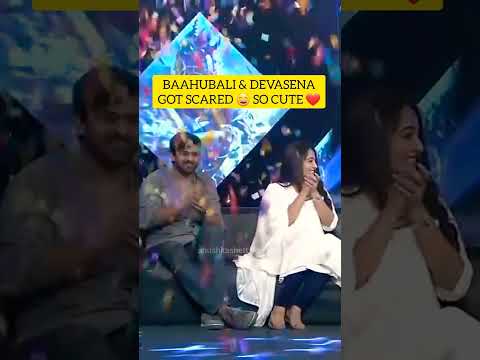 Cutest #Prabhas and #AnushkaShetty 😄❤️ | Baahubali | Devasena | Baahubali2