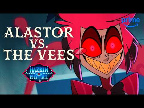 Alastor vs. The Vees | Hazbin Hotel S2 | Clip | Prime Video