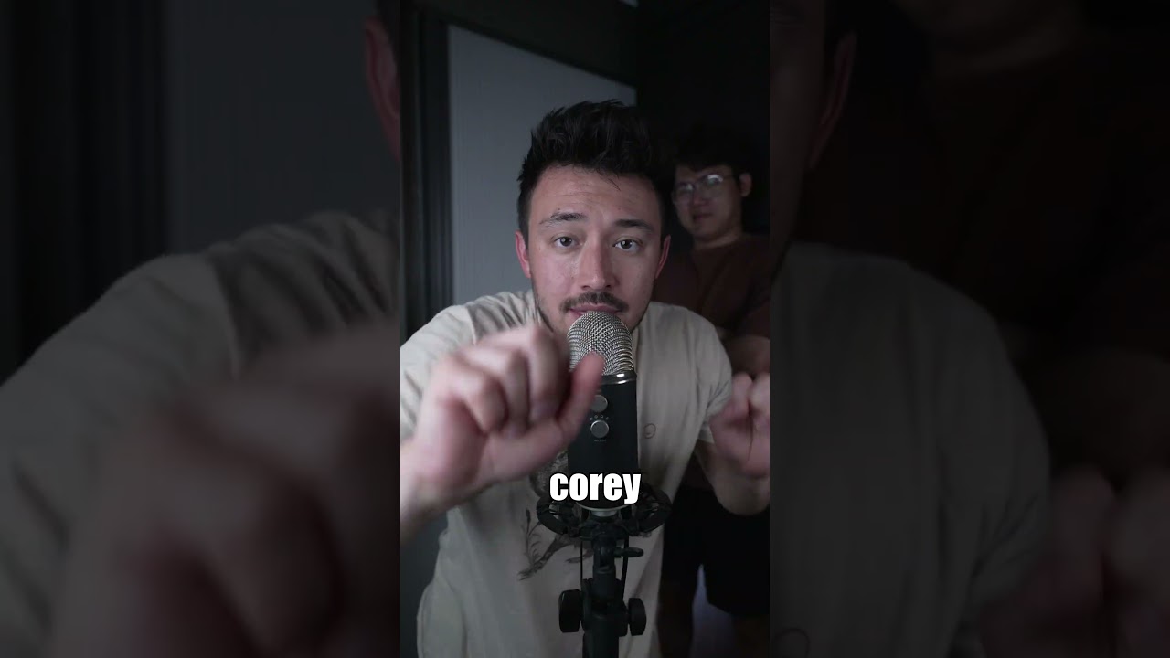 1v1 mouth sounds battle... who wins?  #asmr #dongasmr #coreyasmr