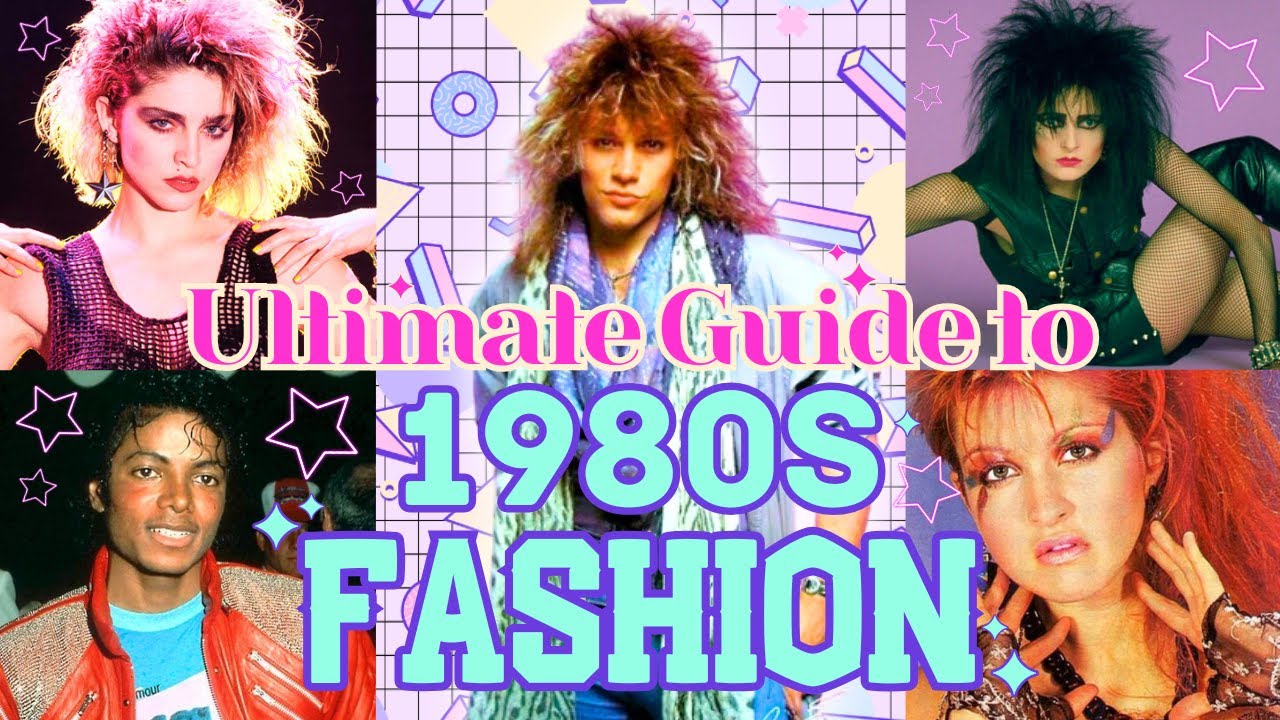 Ultimate 80s Fashion Guide & Icons ✨