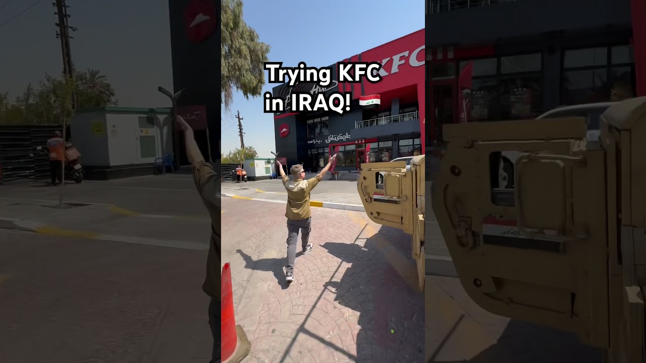Discovering KFC in Baghdad 🇮🇶 | Unique Fast Food Experience in Iraq