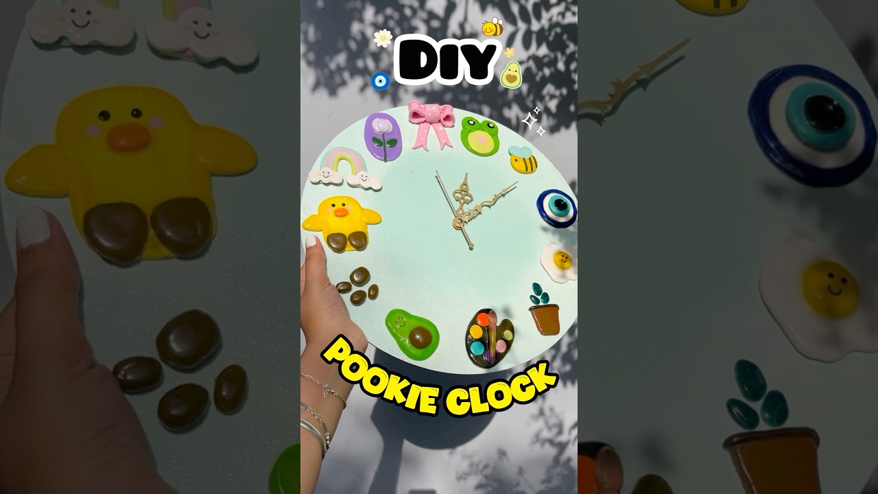 Create Your Own Custom Clock at Home 🕰️ | Easy DIY Craft