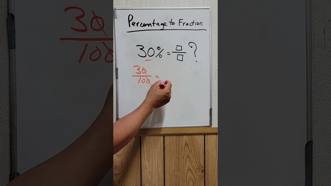 Easily Convert Percentages to Fractions in Simple Steps ๐