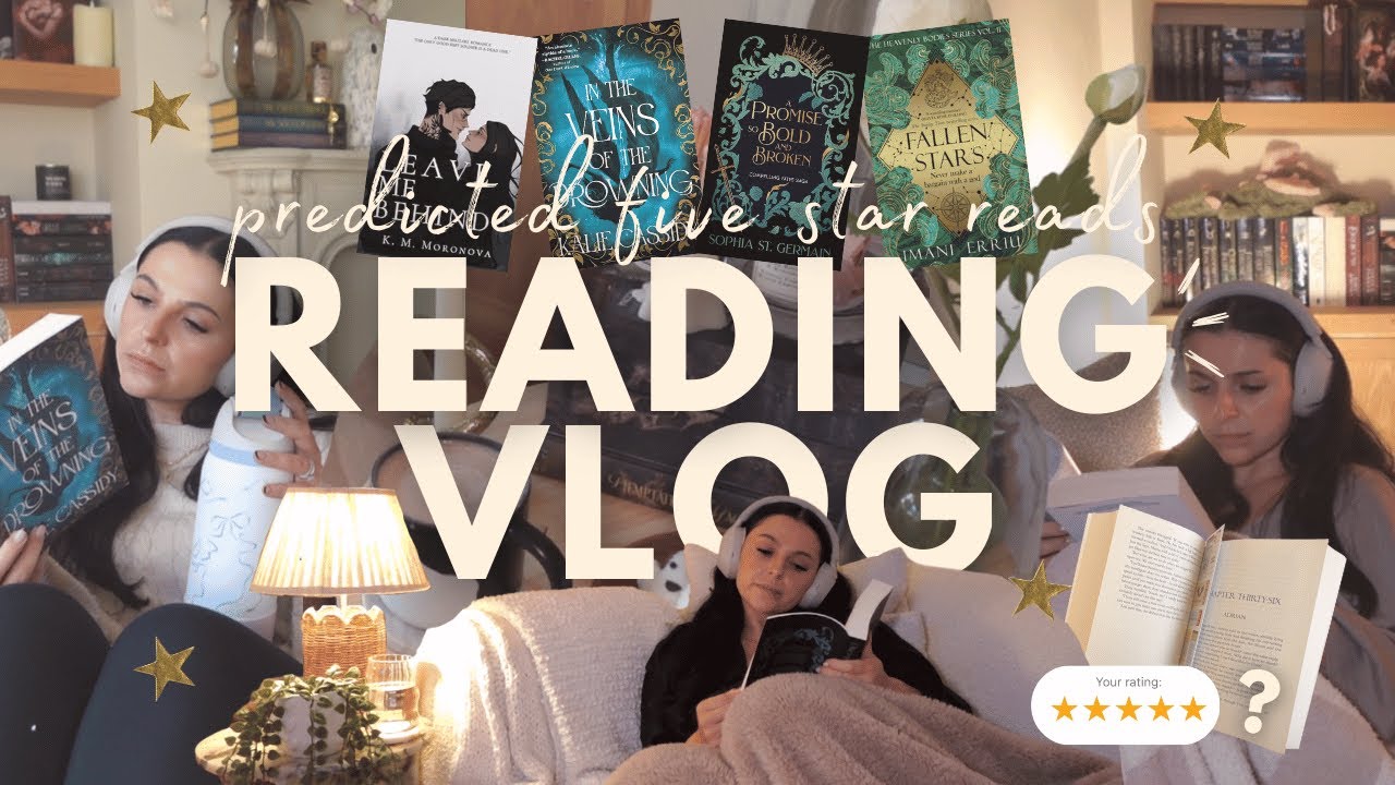 Five-Star Book Predictions! 🌟 Reading & Reviewing in My Latest Vlog
