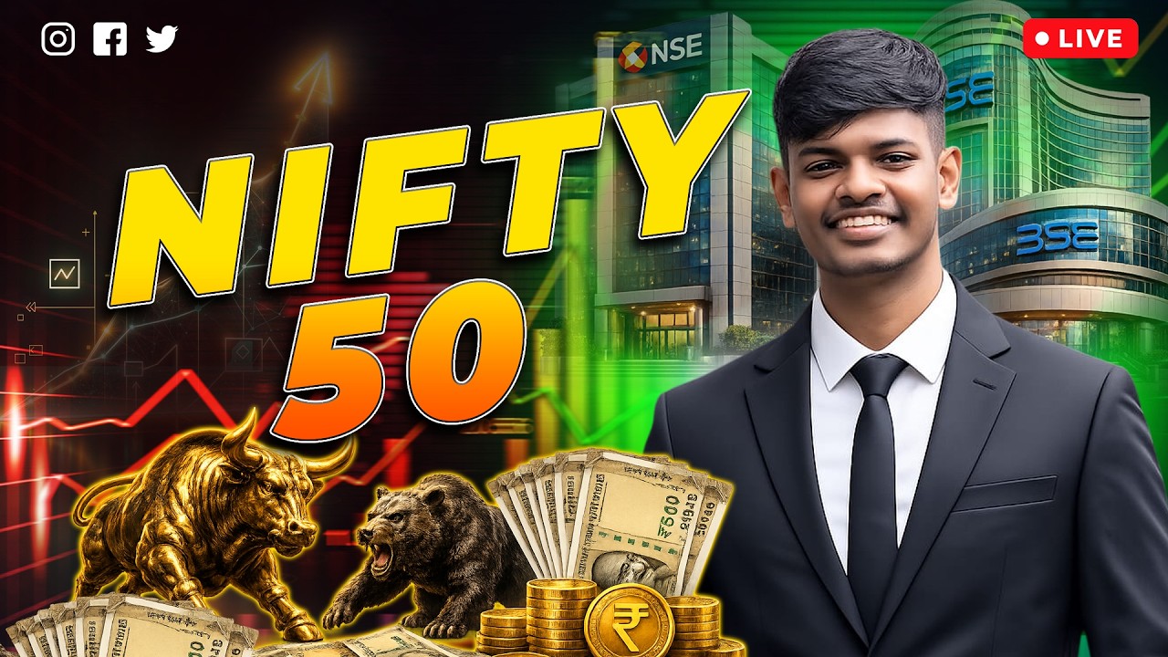 NIFTY LIVE NOW | Big Move Incoming? | Tamil Market Analysis | Live Trading