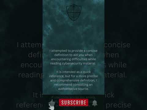 International Data Encryption Algorithm, IDEA, Cybersecurity Mini Dictionary #shorts